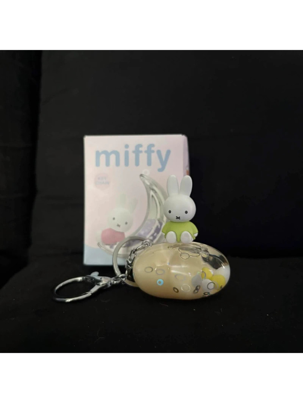 miffy cloud keychain